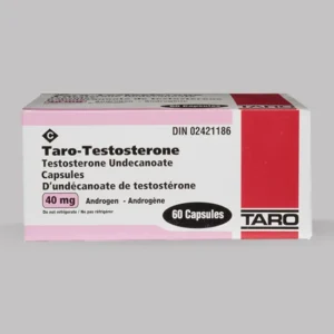 Taro Testosterone Capsules 40mg oral 60 PACK