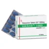 Valclovir 1000mg - VALTREX 10 TABLET BLISTER PACK WITH BOX