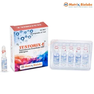 Testorix-E (Testosterone enanthate) 250 kit (10 ampules) pharma