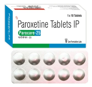 Paroxetine HCL CR 25mg 1×10 Tabs blister pharma