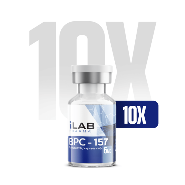 BPC-157 5MG PER VIAL - 10 PACK - WHOLESALE BOX- LAB TEST JAN/2024 99.815%