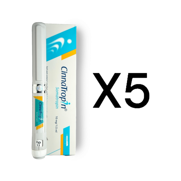 CINNAGEN PEN – HGH 30IU PHARMA - 5 PACK BULK PACK -LIMITED STOCK