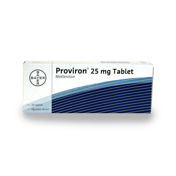 Proviron 25MG X 20 - Imported- TURKEY Pharma - BAYER - Libido boost - semen volume boost