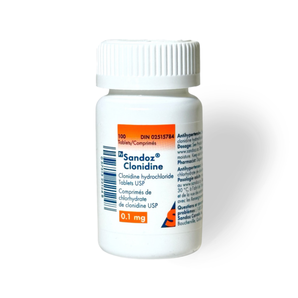 Clonidine 0.1mg x 100 - Sandoz [Blood Preasure]