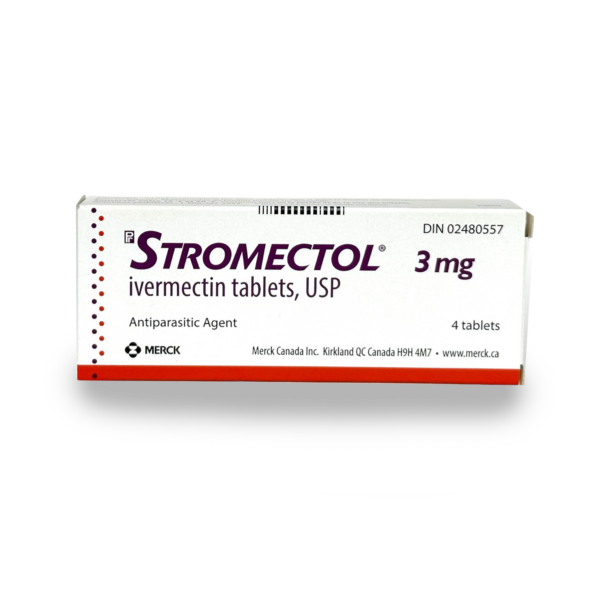 IVERMECTIN 3MG x 4 - Stromectol