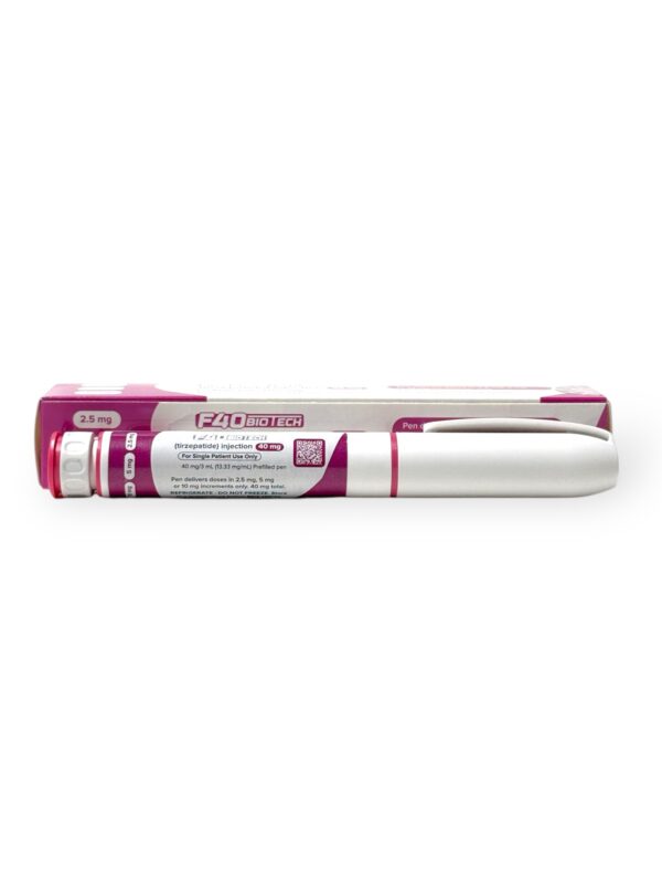 F40 Tirzepatide (Mounjaro) pen 40mg - Adjustable dosage pen 2.5mg / 5mg/ 10mg