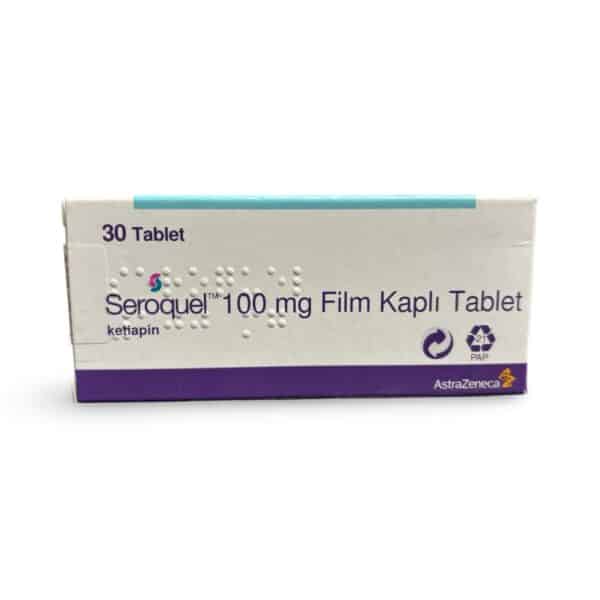 Seroquel  100mg x 30 - Turkey Pharma