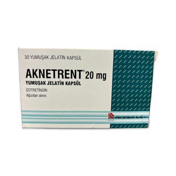 AKNETRENT 20 MG ISOTRETINOIN X 30 CAPSULES  (Acne)