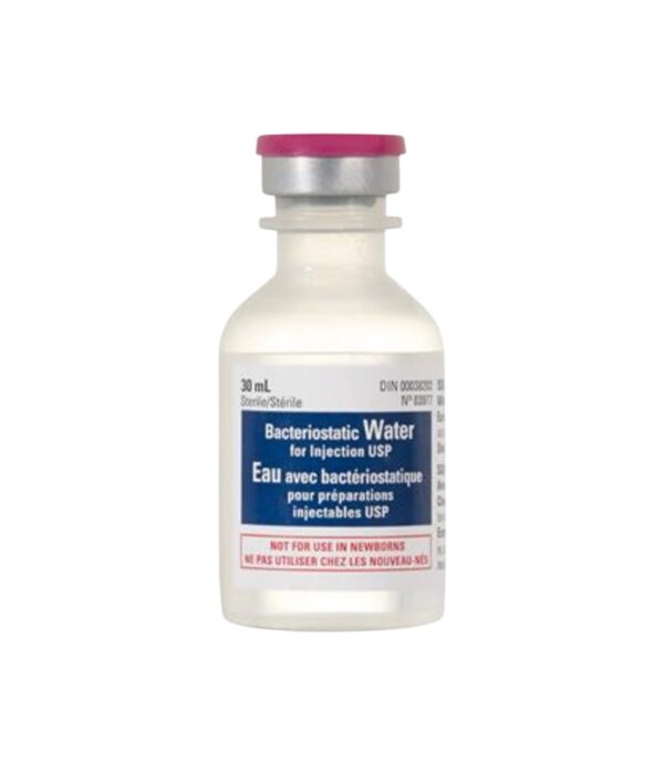 Bacteriostatic Water (Pfizer) 30ml Multidose Vial (peptides/hgh etc)