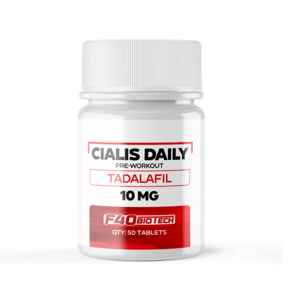 F-40 Biotech Germany -  CIALIS DAILY /PRE WORKOUT 10mg - Qty : 50