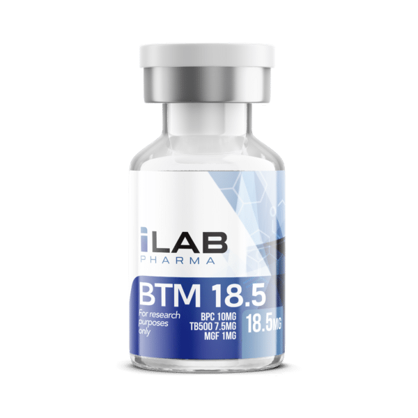 BTM18.5 – 18.5mg (BPC 10mg : TB500 7.5mg : MFG 1mg)