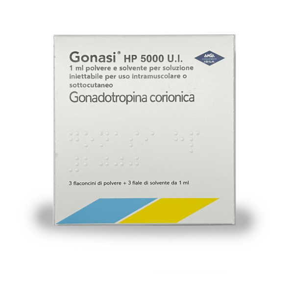 Gonasi 5000UI Chorionic Gonadotropin [3 Vials] hcg