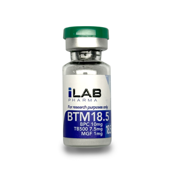 BTM18.5 – 18.5mg (BPC 10mg : TB500 7.5mg : MFG 1mg)