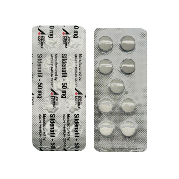 CLEARANCE - sildenafil (Viagra) 50mg x 40 +/- 5 Tablets - Axon Pharma