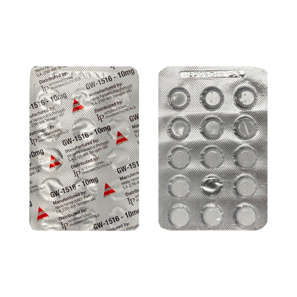 CLEARANCE - GW-1516 (Cardarine) - 10mg x 45 Tab 3 x Blister Pack